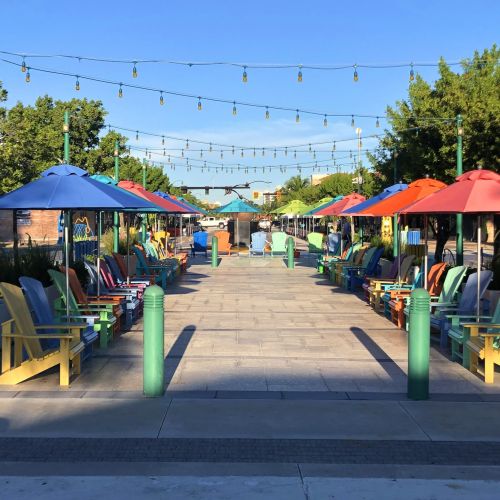 Monterey Fiberglass Market Umbrella 